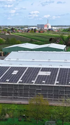 Elbe-Obst Fruit Producer Commercial Rooftop PV Installation